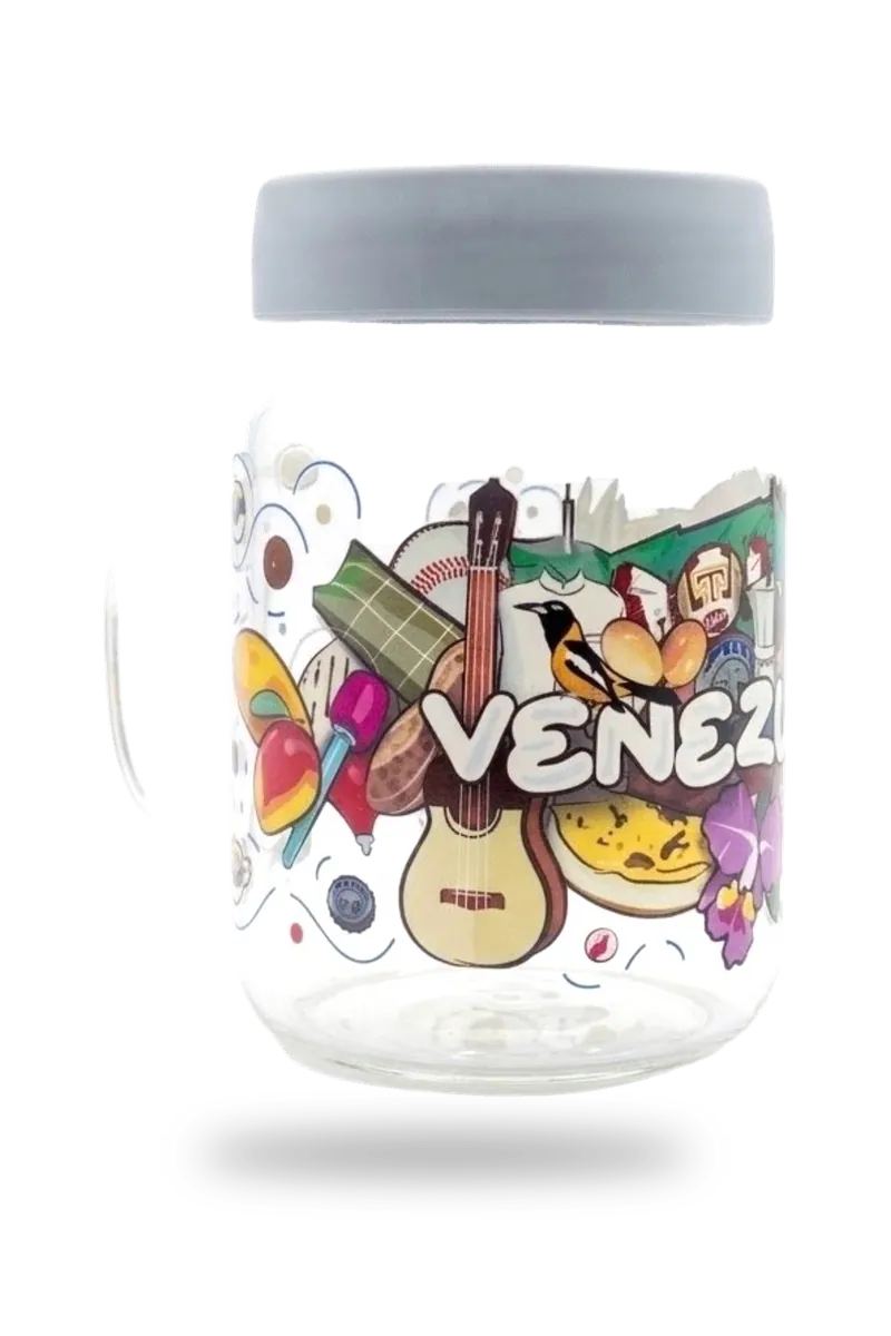 Frasco de vidrio venezuela sin fondo